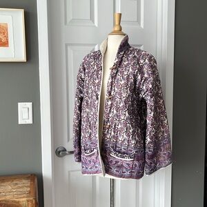 Vintage quilted Indian cotton jacket